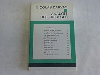 Analyse des Erfolges