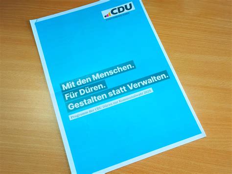 CDU-Programm