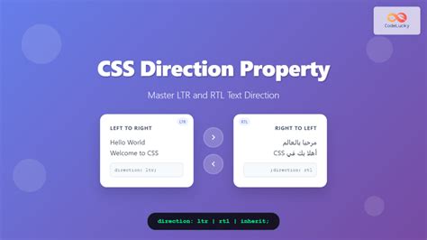 CSS-direction
