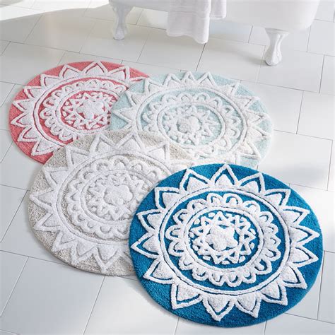 Elevate Your Bathroom Decor with These Gorgeous Round Bath Mats