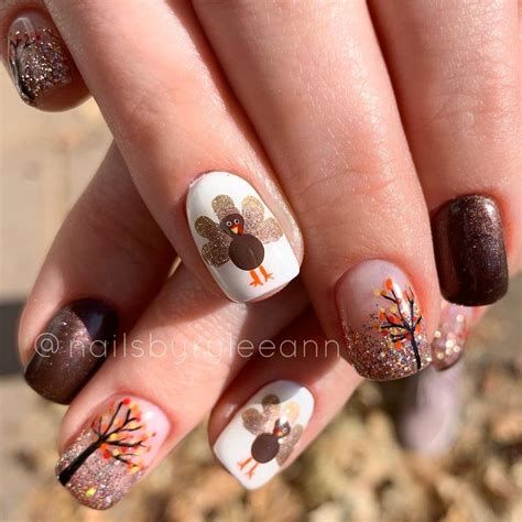 Gourmet Turkey Nail Art