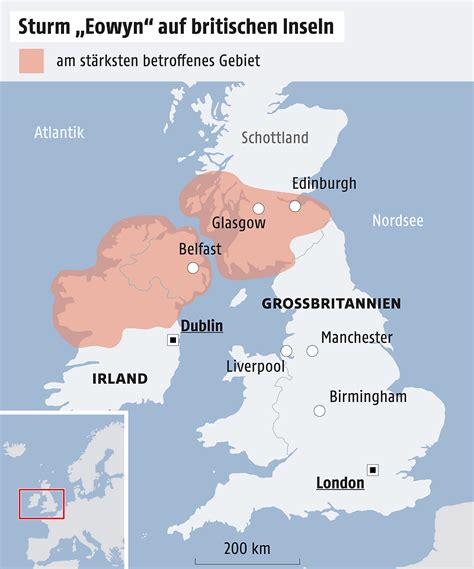 Irland Sturm Gesellschaft