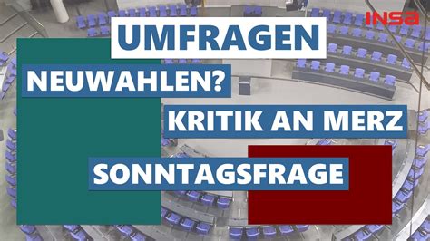 Kritik Insa Umfragen
