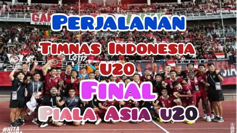 Perjalanan Timnas U20