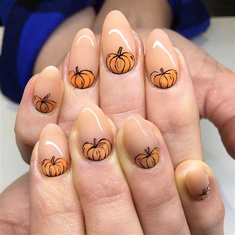 Pumpkin Spiced Turkey Nails