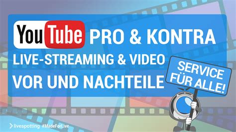 Vorteile Nachteile Streams
