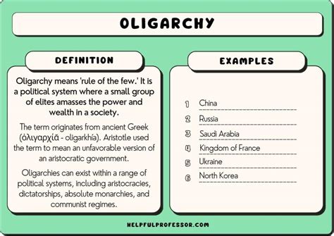 What is Oligarchy?