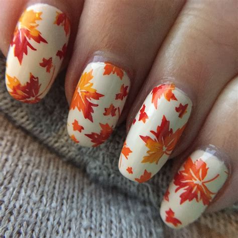 Autumn Leaves on Nails