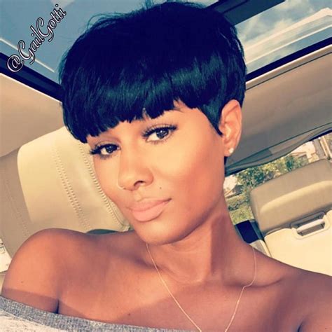 Mushroom Cut Black Women Tips