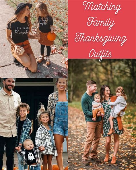 Modern Minimalist Family Thanksgiving Outfits