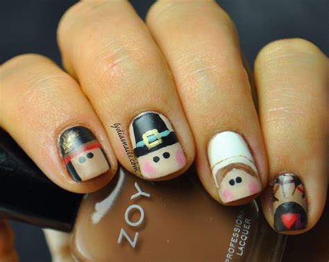 Pilgrim Nail Art