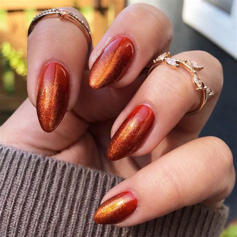 Pumpkin Spice Nail Art