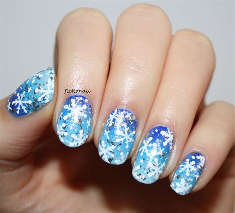 Snowflake Nails