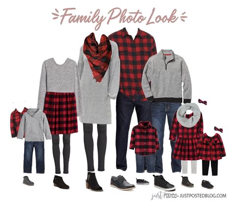 Winter Family Plaid Outfits