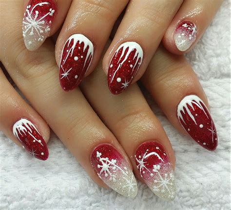 Winter Woods Nail Art