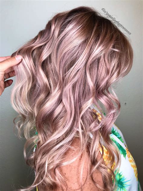 Rose Gold Hair