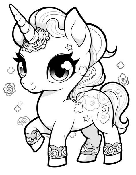 Enchanting Unicorn Coloring Pages for Imaginative Minds