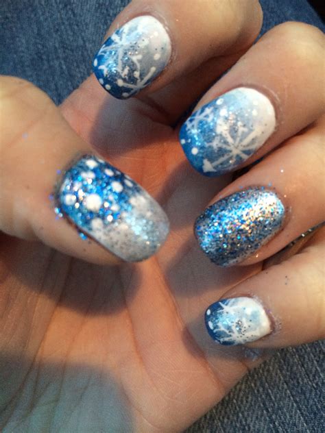 Winter Wonderland Nail Look